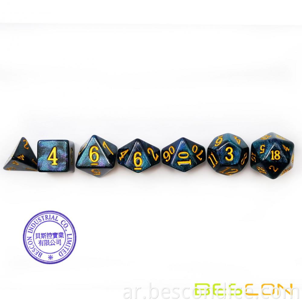 Night Sky Dnd Dice Set 3